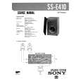 SONY SSE410 Service Manual cover photo