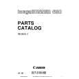 CANON IR600 Parts Catalog cover photo