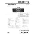 SONY SRFFQ9 Service Manual cover photo