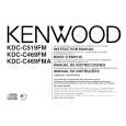 KENWOOD KDCC469FM Owner's Manual cover photo