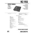 SONY MZR55 Service Manual cover photo