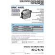 SONY DCRDVD703 Service Manual cover photo