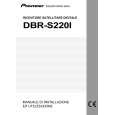 PIONEER DBR-S220I Owner's Manual cover photo