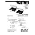 SONY PSX6 Service Manual cover photo