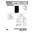 SONY RMP700A/E Service Manual cover photo