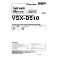 PIONEER VSXD510 $ Service Manual cover photo