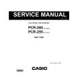 CASIO PCR255 Service Manual cover photo