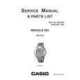 CASIO QW1673 (SM585) Service Manual cover photo