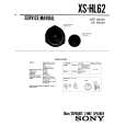 SONY XS-HL62 Service Manual cover photo