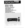 DENON DCD-1015 Owner's Manual cover photo