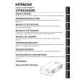 HITACHI CPSX5500W Owner's Manual cover photo