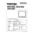 TOSHIBA 2873DD Service Manual cover photo