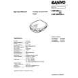 SANYO CDP900 Service Manual cover photo