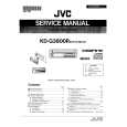 JVC KDG3800R Service Manual cover photo