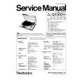 TECHNICS SLQX300/K Service Manual cover photo