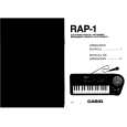 CASIO RAP-1 Owner's Manual cover photo