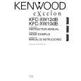 KENWOOD KFCXW10DB Owner's Manual cover photo