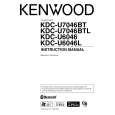 KENWOOD KDC-U6046L Owner's Manual cover photo