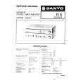 SANYO R5 Service Manual cover photo