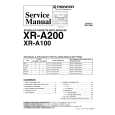 PIONEER XRA100 Service Manual cover photo