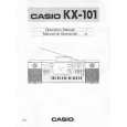 CASIO KX101 Owner's Manual cover photo
