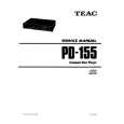 TEAC PD-155 Service Manual cover photo