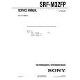 SONY SRFM32FP Service Manual cover photo