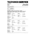 TELEFUNKEN HP101 Service Manual cover photo