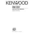 KENWOOD RXD-333S Owner's Manual cover photo