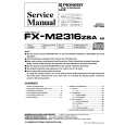 PIONEER FXM2316ZSA ES Service Manual cover photo