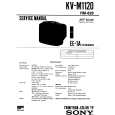 SONY KVM1120 Service Manual cover photo