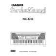 CASIO WK1200 Service Manual cover photo