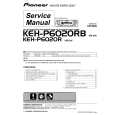 PIONEER KEH-P6020RB/X1B/EW Service Manual cover photo