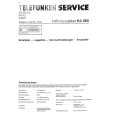 TELEFUNKEN HA660 Service Manual cover photo