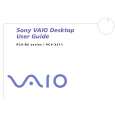 SONY PCV-RS102 VAIO Owner's Manual cover photo