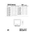 SONY KV14T1 Service Manual cover photo