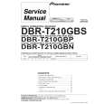 PIONEER DBR-T210GBN/NVXK Service Manual cover photo