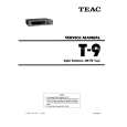 TEAC T-9 Service Manual cover photo