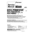 PIONEER KEH-P8950 Service Manual cover photo