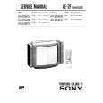 SONY KVE2561D Service Manual cover photo