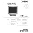 SONY CPDEG300 Service Manual cover photo