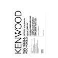 KENWOOD KDC-4050LA Owner's Manual cover photo