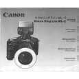 CANON ML-2 Owner's Manual cover photo