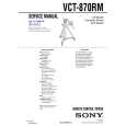 SONY VCT-870RM Service Manual cover photo