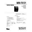 SONY WM-FX121 Service Manual cover photo