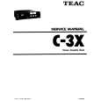 TEAC C3X Service Manual cover photo