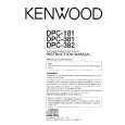 KENWOOD DPC181 Owner's Manual cover photo