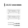 AKAI AAR40 Service Manual cover photo