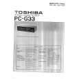 TOSHIBA PCG33 Service Manual cover photo