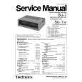 TECHNICS SU7/K Service Manual cover photo